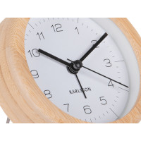 Budík Karlsson KA5923WH Neat Round, 9cm